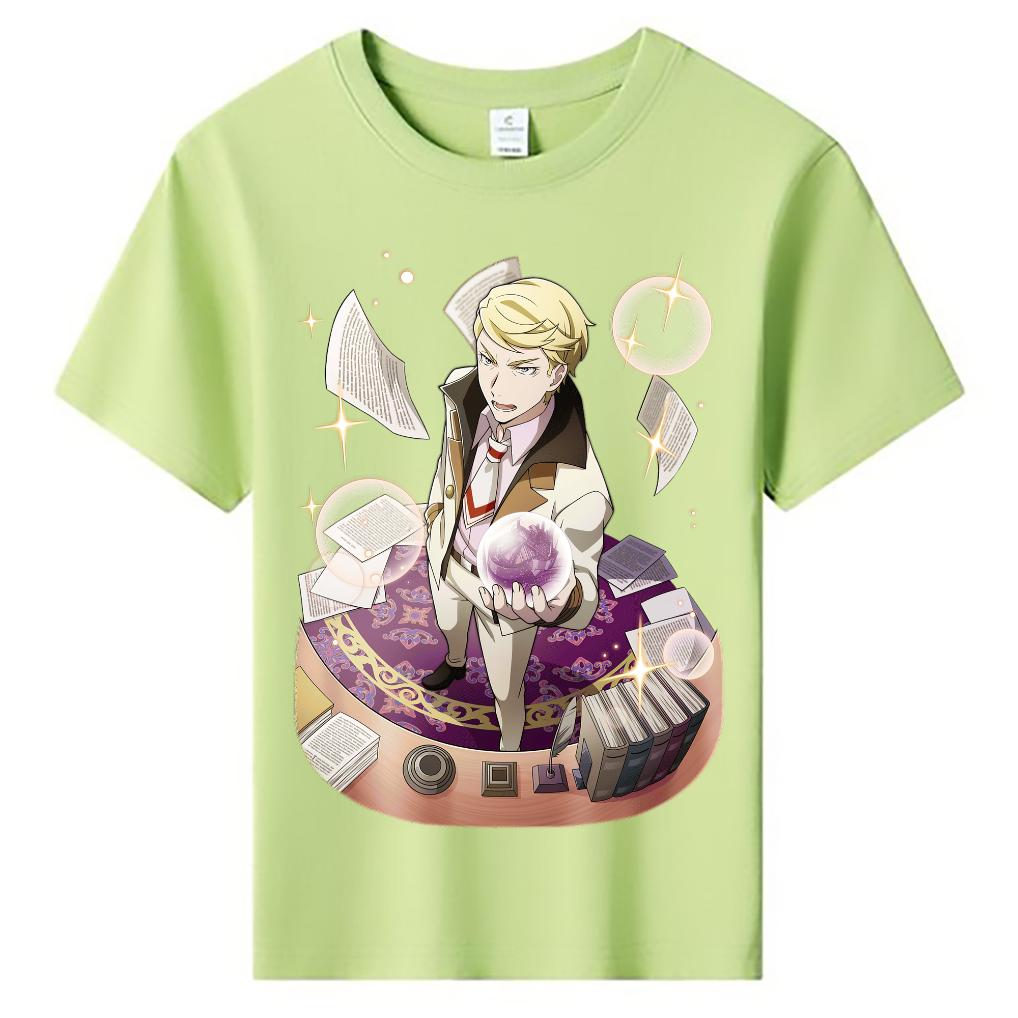（画像用） 文豪ストレイドッグス Bungo Stray Dogs 綿100％キッズTシャツ（フロントプリント）